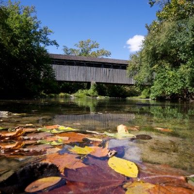 Black Covered Bridge