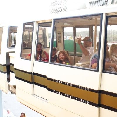 Monorail at Jungle Jim's International Market, Fairfield Ohio