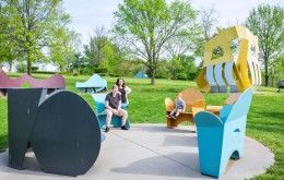 Pyramid Hill sculpture Park, Hamilton Ohio